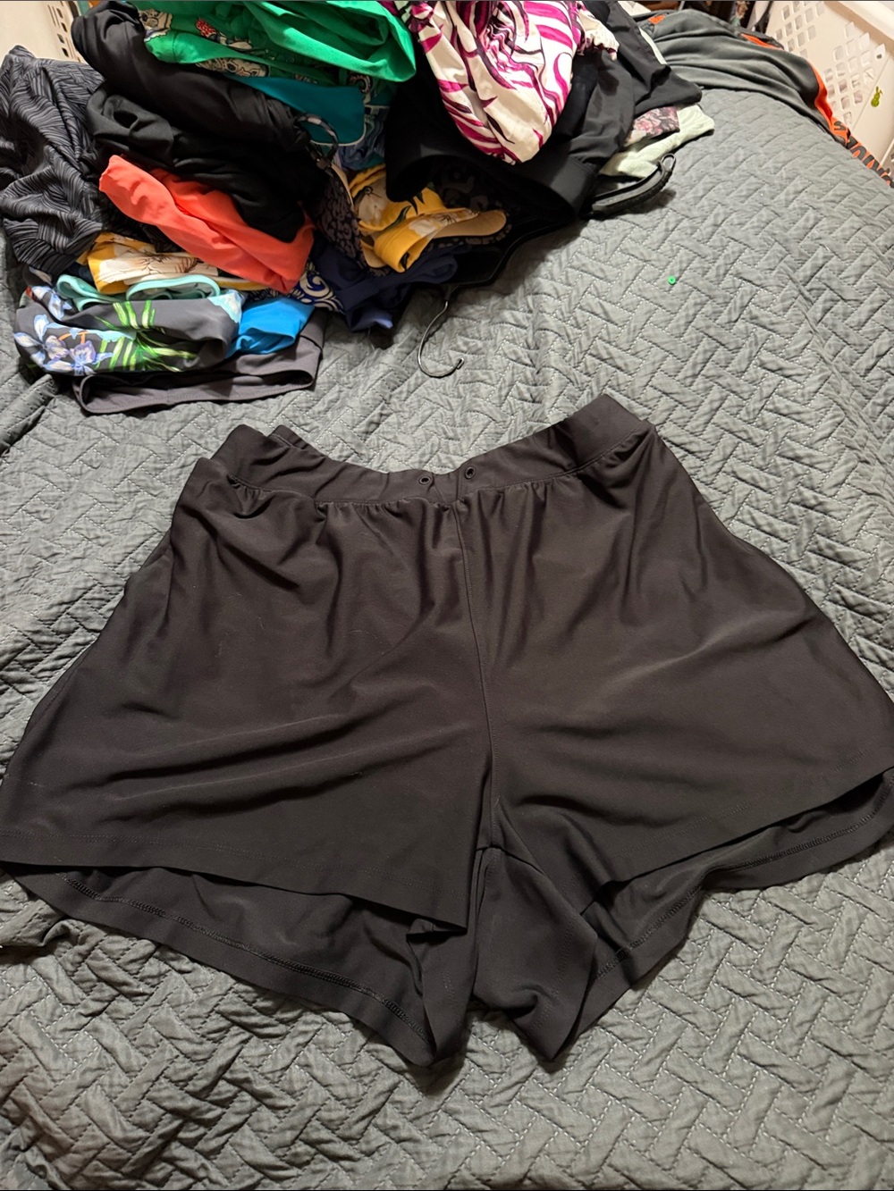 Old Navy Women’s Black Athletic Shorts - Comfortable Lightweight Performance 2X